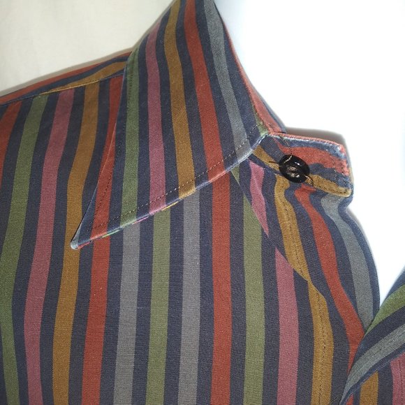Paul and Shark Striped Shirt Sz Large Italy - Picture 3 of 4